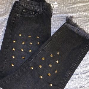 Carmar studded jeans